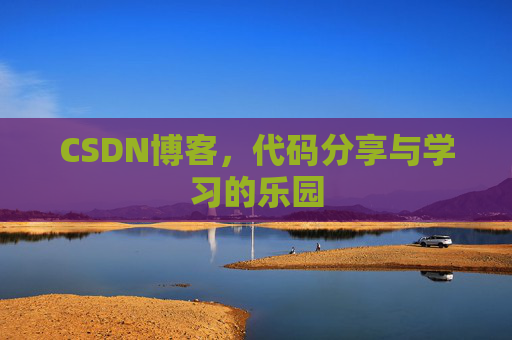 CSDN博客，代码分享与学习的乐园